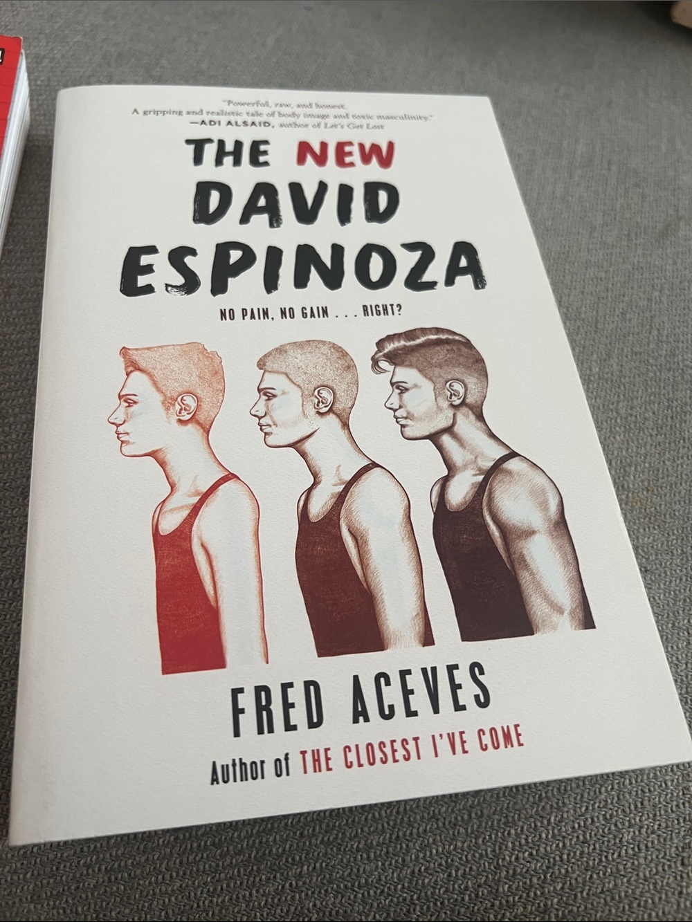 The New David Espinoza by Fred Aceves - White Cover